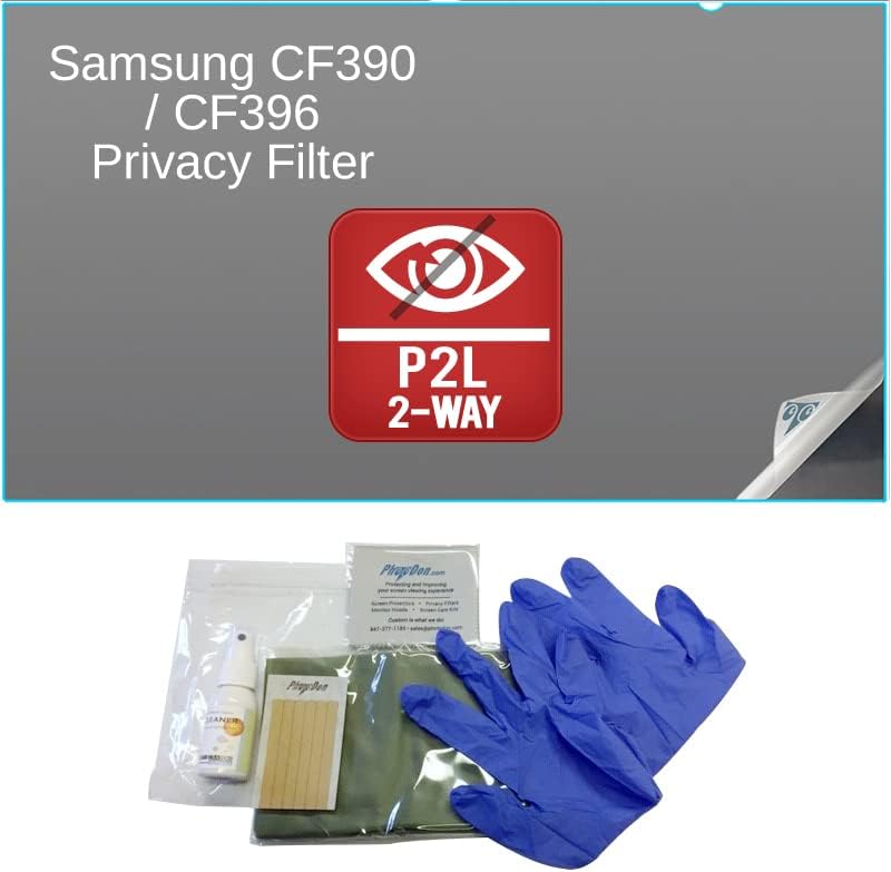 Филтър за поверителност Photodon за 27-инчов изогнутого на led монитора Samsung CF390/CF396 с комплект