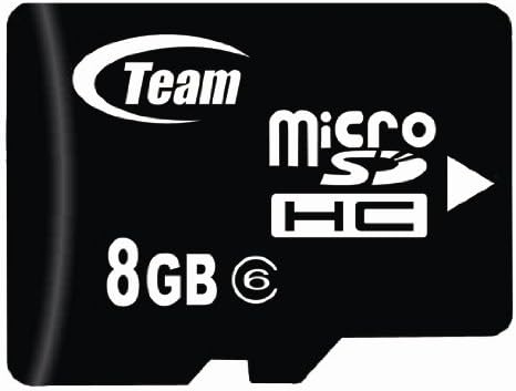 Карта памет microSDHC Turbo клас 6 обем 8 GB. High Speed за HP iPAQ Glisten Droid Ерис идва с безплатни карти SD и USB. Доживотна гаранция