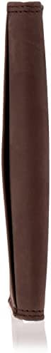 Timberland PRO, мъжки кожен дълъг двукрилен портфейл Родео с функция за радиочестотна идентификация, тъмно кафяво, един размер