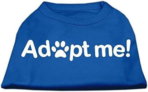 Тениска с Трафаретным принтом Mirage Pet Products Adopt Me, XX-Large, Черна