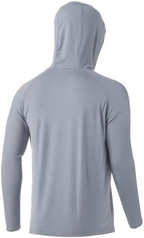 Мъжки hoody HUK Waypoint с качулка | Риза Performance с дълъг ръкав + UPF 50