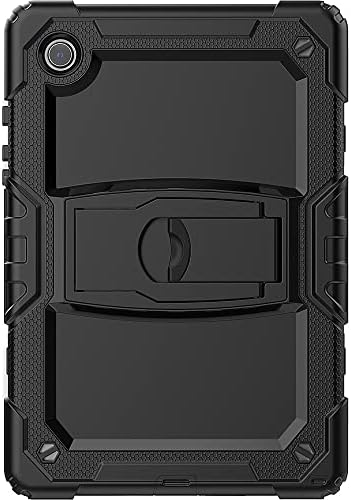Калъф серия SaharaCase Defence за Samsung Galaxy Tab A8 10.5 инча (2021) [устойчив на удари бронята] Надеждна защита От подхлъзване, Вградена поставка - Черен