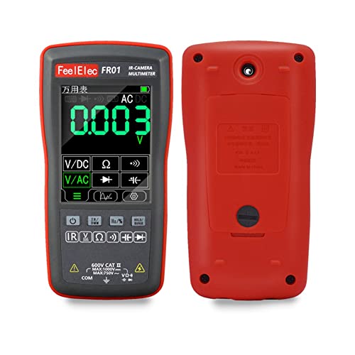MAKIVI FR01 Hot Imaging Мултицет Ремонт Уред За Измерване на Отопление Преносим Ръчен Вградена Литиева Батерия