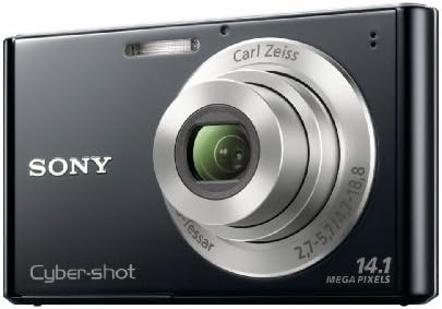 Цифров фотоапарат Sony DSC-W330 с резолюция 14,1 Мегапиксела, 4-кратно увеличение, широкоъгълен, цифрова стабилизация на изображението и 3.0-инчов LCD дисплей (черен)