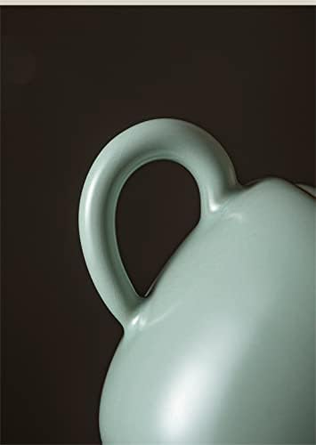 Дебел 220 мл порцеланов чайник за печене на съдове, битова машина, керамичен чайник, един чайник, чай набор от електрически чайник (Цвят: A, размер: както е показано на фигурата)