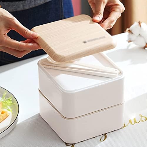 Lunchbox Gehen Sie Zur Arbeit Студентски Outdoor-Aktivitäten Reisen Lebensmittelbehälter Kunststoff Bento Box Aufbewahrung Snacks Boxen (Color : B) GANG (Color : B)