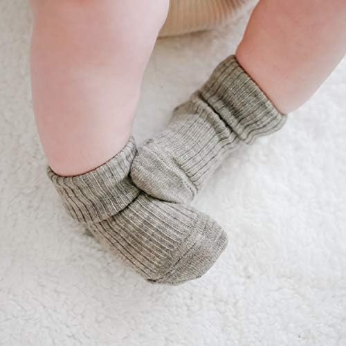 Вълнени Бебешки чорапи от Woolino, да Пере Чорапи от мериносова вълна за Деца от новородени до 6 години (опаковка от 2 броя)
