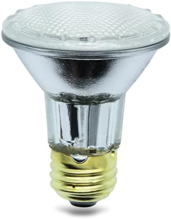 Техническа Точната Смяна на електрически лампи Sylvania 50par20/hal/nfl30/rp 120 В, 50 W, Галогенный Прожектор PAR20 с мощност 50 W, със Средна Винтовым основание E26 - Прозрачен PAR20-1 опаковка