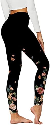 Гамаши за Жени с Контрол на корема, по-Големи Размери, Удобни Ластични Чорапи С Принтом под формата на Тай-Боя, Панталони, Удобни Спортни Панталони с Подтяжкой задните части