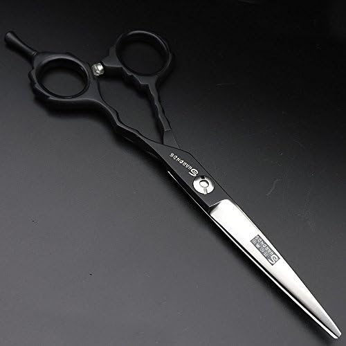 фризьорски салон 6-инчов ножици 440C инструменти за моделиране на косата режещи ножици + филировочные ножица (Истончающие ножици)