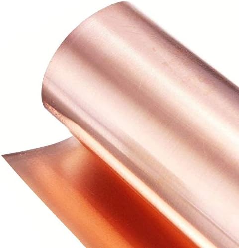 Месинг лист HUILUN 99,9% от Листов метал от чиста мед-Медни плочи с дебелина 0,05 mm x 300 mm x 1000 mm (Размер: 0,3 mm x 300 mm x 1000 mm)