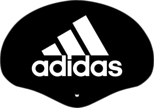 Устата охрана на Adidas Black Lip Protector Футбол, За всички видове спорт, Един размер подходящ за всички, Облечен с брекетами или без, В комплекта са включени връзвам
