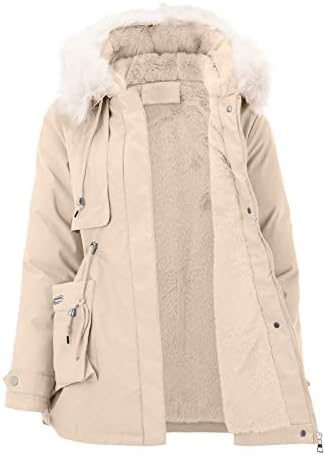 Дамско зимно палто Shusuen С качулка, Однотонная Корейската версия на Фини Памучни якета на експозиции
