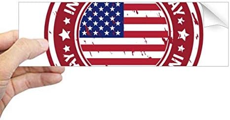 DIYthinker Флаг на Деня на Независимостта на САЩ Червен Пощенски Печат Правоъгълен Стикер Върху Бронята на Стикер На Прозореца Лаптоп