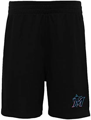 Комплект тениски и шорти Outerstuff MLB Youth 8-20 Team Color Performance с логото на Основен