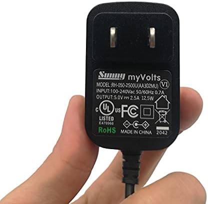 Захранващ Адаптер MyVolts 5V е Съвместим с музикален плейър Sonos ZoneBridge /Уплътнител за него - US Plug