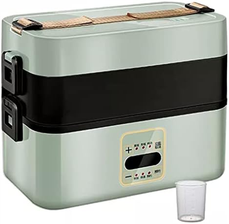 MJWDP Мултифункционален Електрически Нагревателен Обяд 304 Кутия От Неръждаема Стомана Контейнер За Съхранение на Хранителни Продукти