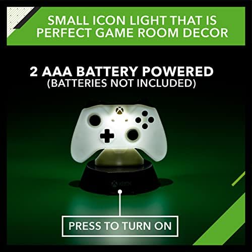 Подаръчен комплект с подсветка, стикери и бутилка Paladone Xbox Icons - Официален продукт, PP9401XB