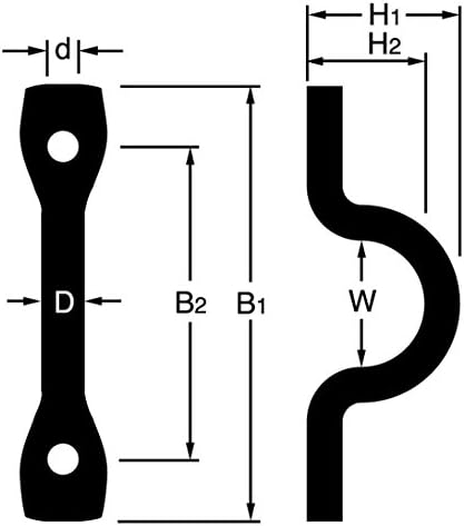 Каишка за очите от неръждаема стомана Nissan Chain SPF40, 0,2 инча (4 mm)