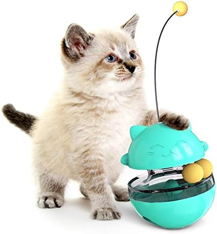 SCDCWW Играчки за домашни животни Котки Разклаща Изтичане на Топката Пластмасова Чаша Котки Проследяване на Топката