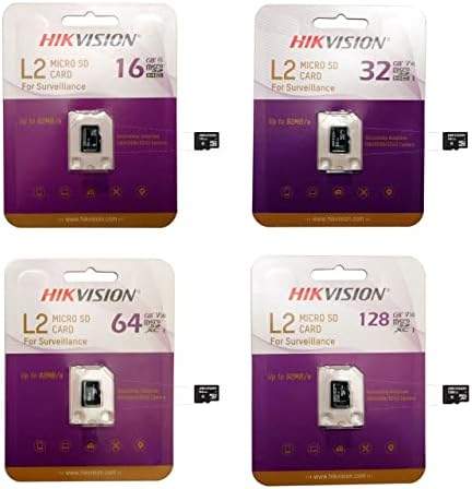 Картата с памет е microSDXC 32 GB за IP камери за видеонаблюдение Hikvision/EZVIZ, TF, Клас 10, UHS-I PFM114 TLC Micro SD Card