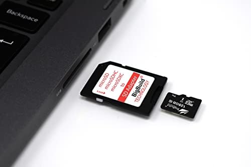 Технология BigBuild 128 GB ултра-бързо карта памет 100 МБ/с U3 microSDXC за таблети на Fire 7, 8 И 10, Plus, Детски Edition, HD Edition