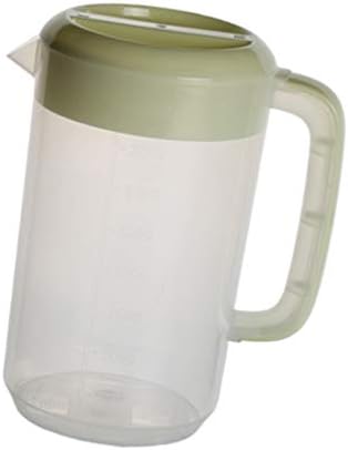 Мерителни Чаши DOITOOL, Кана За Чай с Мляко е с Голям Капацитет, Контейнер за съхранение на Напитки с Капак, Кана за Вода студена, Пластмасова Кана За Сок (2500 мл, Случаен цвят)