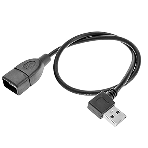 удлинительный кабел chenyang CY USB 2.0 Type-A под ъгъл 90 градуса USB 2.0 мъж към жена Удлинительный кабел 40 см 2 бр./компл.