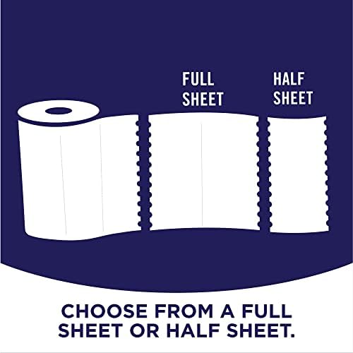 Блясък® Хартиени кърпи Pick-A-Size®, 24 Двойни ролка = 48 обикновен рулонам