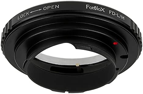 Адаптер за закрепване на обектива Fotodiox - Съвместим с 35-мм огледални обективи на Canon FD и FL за дальномерных фотоапарати Leica M (LM)
