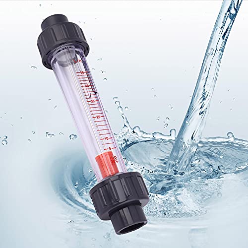 Сензор за дебита на водата LZB-15 (D) Пластмасова Тръба Ротаметр за измерване на потока на течности Точен и надежден сензор за потока на течности (5-50 мл/ч)