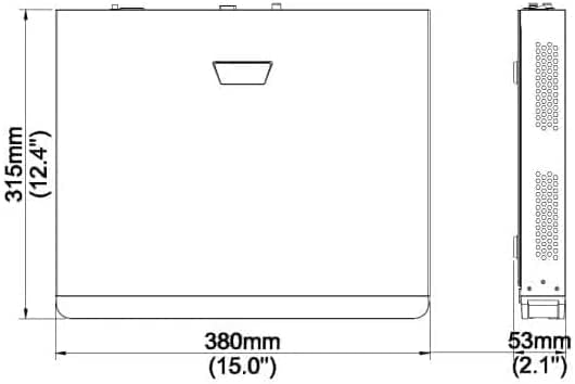 LTS VSN8216-P16, Pro-VS, 16-Канален, видеорекордер, 2 твърди диска SATA, 1U, 8 PoE, Ultra H. 265/H. 265/H. 264, 100 ~ 240 v ac