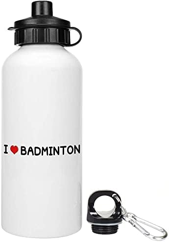 Детска Множество бутилка за вода / напитки Azeeda 400 мл I Love Badminton (WT00055299)