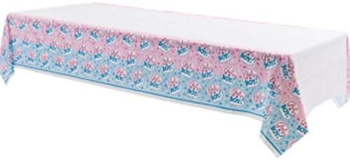 Пластмасова Покривка Amscan за Момиче или Момче, 54 x 102, Многоцветен