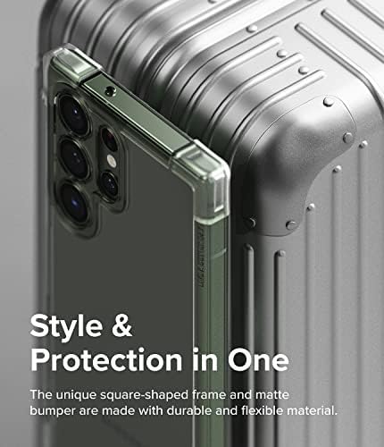 Броня Ringke Fusion [Амортизация на четирите ъгли] е Съвместим с Samsung Galaxy S23 Ultra Case чанта за носене 5G за жени, мъже, Прозрачен подсилена броня, предназначени за S23 Ultra Case - Прозрачен