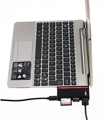 Navitech 2 в 1 Лаптоп /таблет USB 3.0/2.0 на Адаптер-hub /Вход Micro USB устройство за четене на карти SD/Micro SD слот, съвместим с HP Spectre x360 13-ap0000na 13,3 инча
