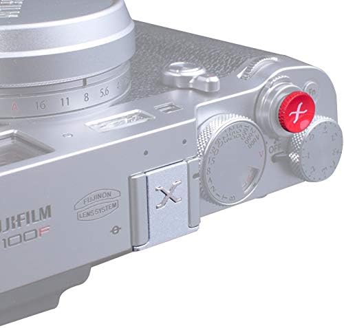 Защитен калъф за гореща башмака камера VKO, съвместим с комплекта бутони за плавно спускане Fujifilm XPro3 XPro2 XT4 XT3 XT2 XT1 X-T30 X-T20 X-T10 XE3 XE2S X100V X100F X100T X100 (SSXR)