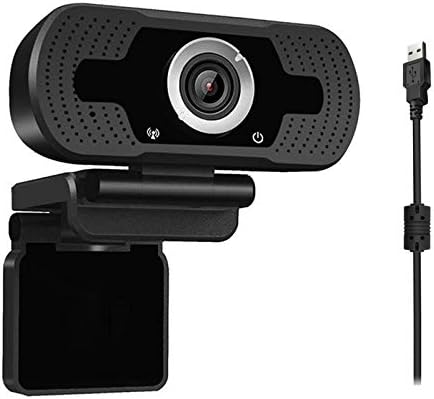 Компютърна Уеб камера HD 1080P Уеб камера USB Компютърна Камера с микрофон за преносими КОМПЮТРИ Камера Уеб Камера (Цвят: черен размер: 1080p)